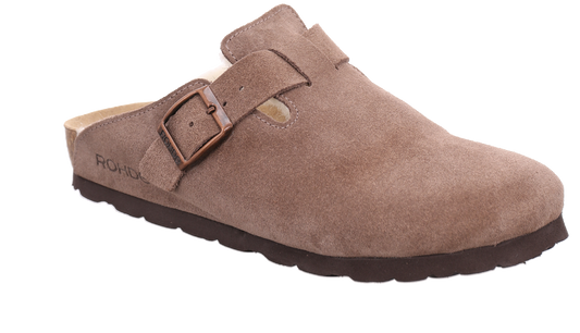 Pantoufles Gin Beiges article 6066 Chaussures femmes Marque Rohde Nouvelle Collection Automne/Hiver 2026 Magasins Jeanmart Belgique Liège Grivegnée Ans Namur Eupen