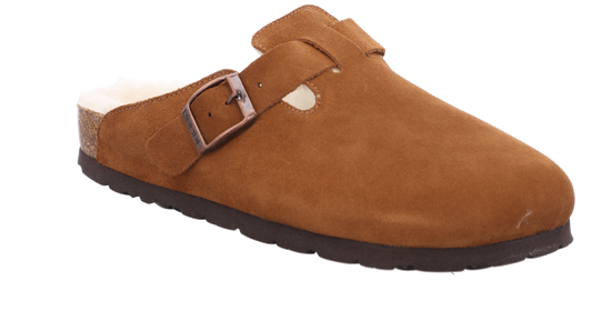 Pantoufles Cuoio Camel femmes Rohde Belgique Liège Nouvelle collection automne hiver 2023