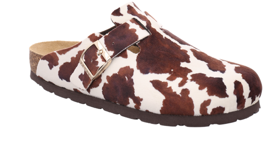 Sabots Alba Vache Brune