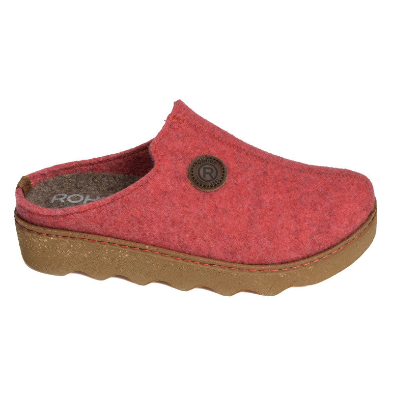 Pantoufles Easys Rouges