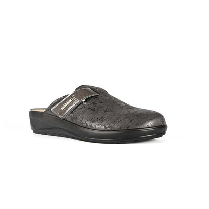 Pantoufles Catania Grises Chaussures femmes Marque Rohde Nouvelle Collection Automne Hiver 2025 Magasins Chaussures Belgique Liège Grivegnée Ans Namur