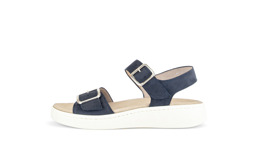 Sandales Jenaly Bleues chaussures femmes marque Gabor Nouvelle collection printemps été 2024