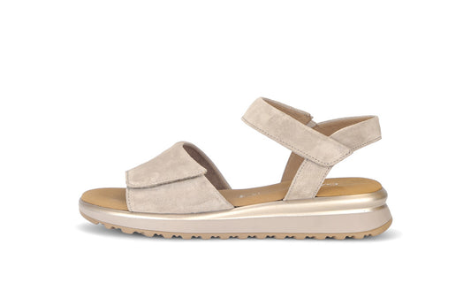 Sandales Oasis Beiges article 82.840.33 Marque Gabor Nouvelle collection printemps été 2026 magasins chaussures Jeanmart Belgique Liège Grivegnée Ans Namur Eupen multimarques conseil confort cuir orthopédique