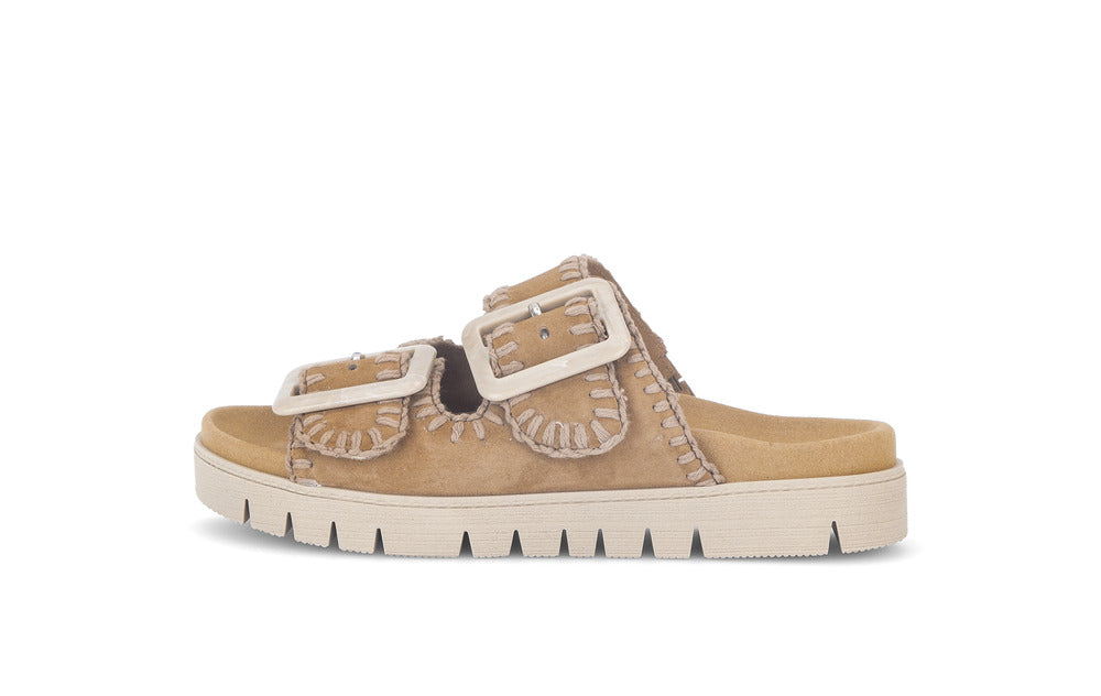 Mules Plati Beiges article 8374114 marque Gabor chausures femmes nouvelle collection printemps été 2026 magasins jeanmart Belgique Liege Grivegnée Ans Namur Eupen