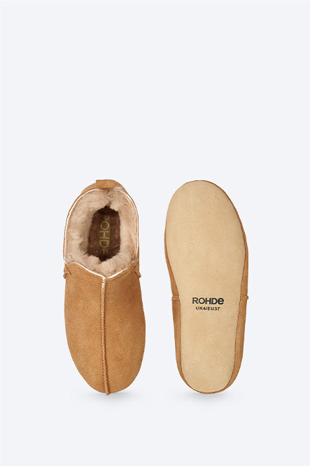 Pantoufles Moena Camel