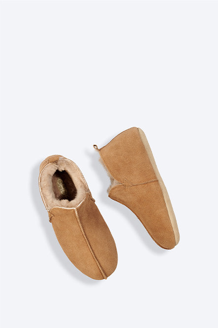 Pantoufles Moena Camel