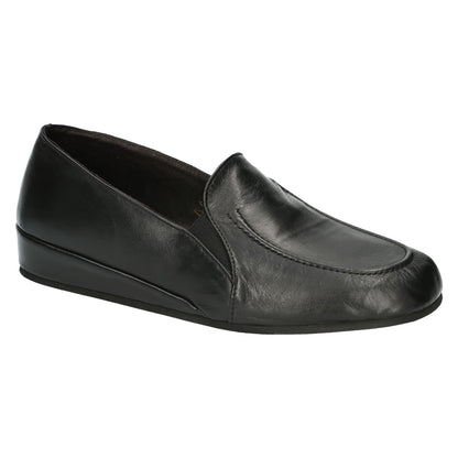 Article 7290 Pantoufles Flex'is Noires Nouvelle Collection automne/hiver 2025 Chaussures Jeanmart Magasins Belgique Liege Grivegnée Ans Namur