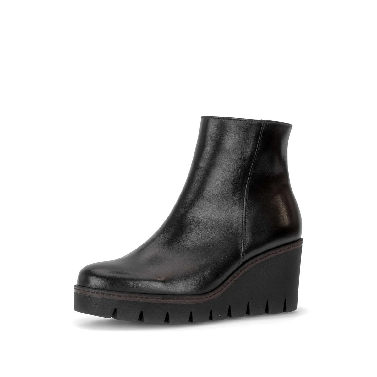 Boots Calf Noirs article 8045.01.004 Chaussures femmes Marque Gabor Nouvelle collection automne hiver 2026 Magasins Belgique Liège Grivegnée Ans Namur Eupen