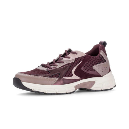 Baskets Mesh Bordeaux article 6005.01.005 Chaussures femmes Marque Gabor Nouvelle collection automne hiver 2026 Magasins Belgique Liège Grivegnée Ans Namur Eupen