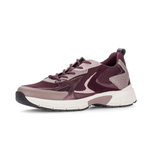Baskets Mesh Bordeaux article 6005.01.005 Chaussures femmes Marque Gabor Nouvelle collection automne hiver 2026 Magasins Belgique Liège Grivegnée Ans Namur Eupen