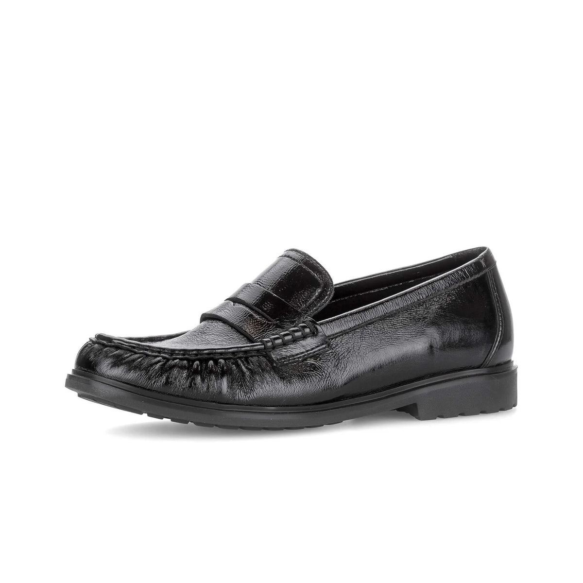 Mocassins Royal Noirs article 4009.01.001  Chaussures femmes marque Gabor Nouvelle collection automne/hiver 2026 Magasins Jeanmart Belgique Liège Grivegnée Ans Namur Eupen