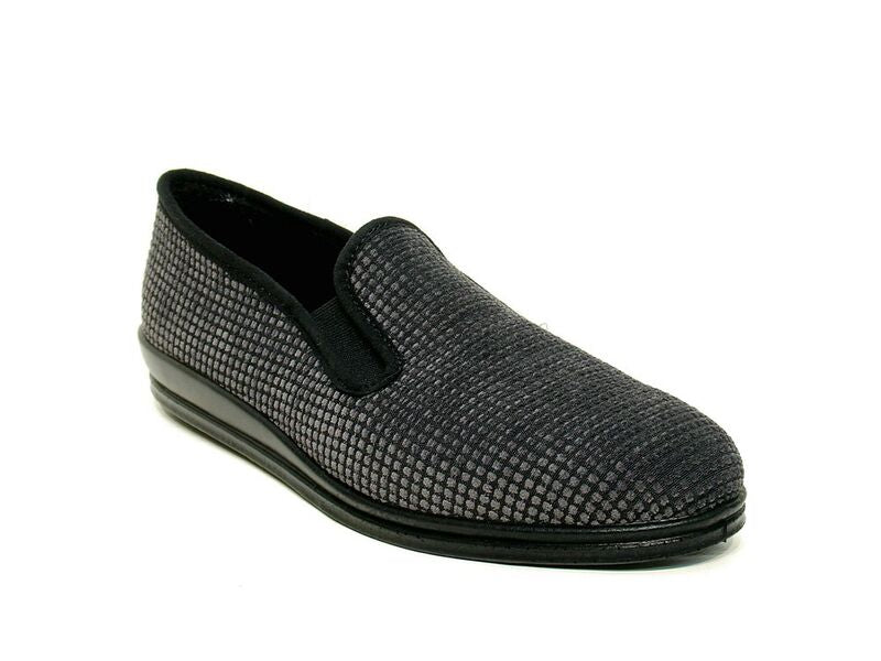 Pantoufles Karo Grises