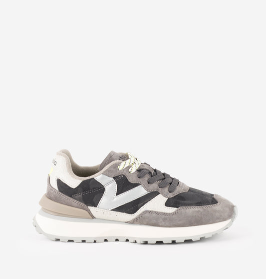 Baskets Rush Grises Chaussures hommes Marque Victoria Nouvelle collection Automne Hiver 2024 Magasins Chaussures Jeanmart Belgique Liege Grivegnée Ans Namur