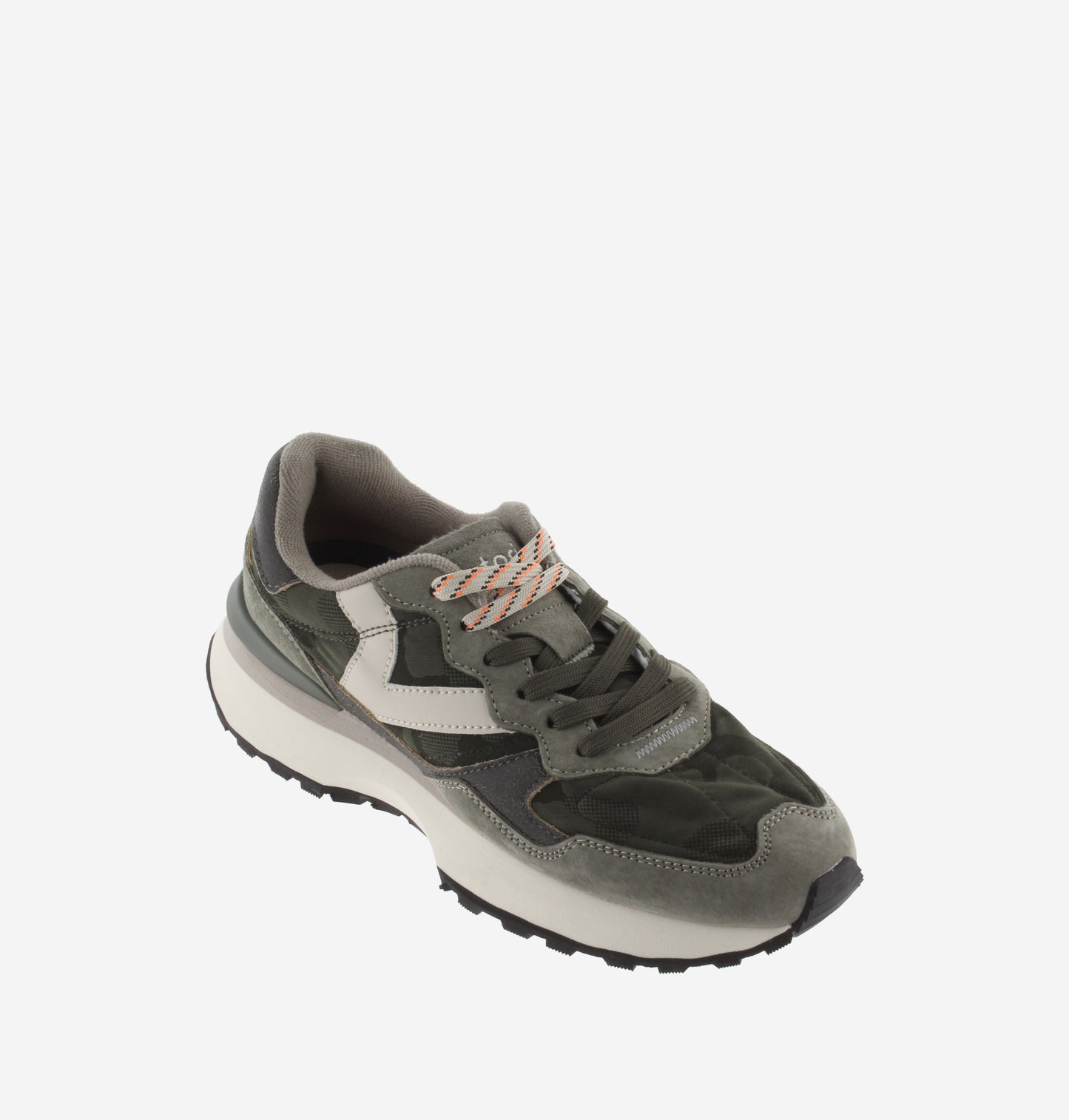 Khakifarbene Rush-Sneakers