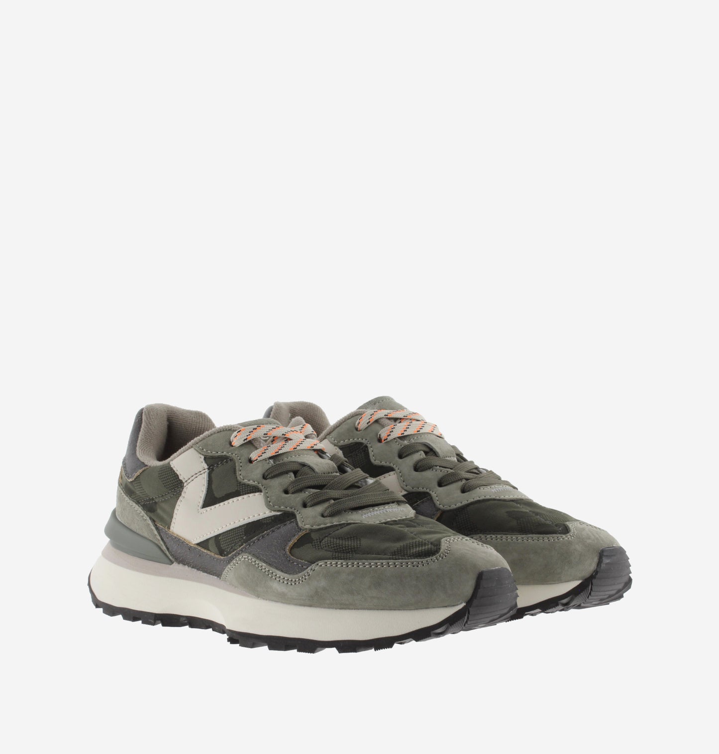 Khakifarbene Rush-Sneakers