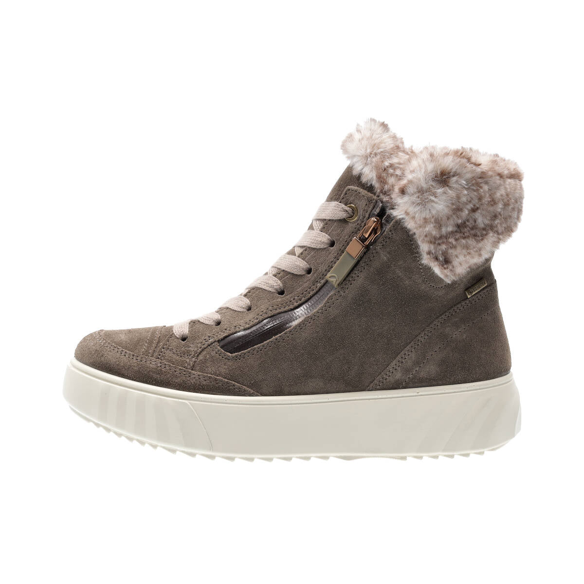 Article 46513 Bottines Vastervik Kaki Bottines Ystad Beiges Marque Ara Nouvelle collection automne hiver 2025 Magasin chaussures belgique Liège Grivegnée Ans Namur Eupen