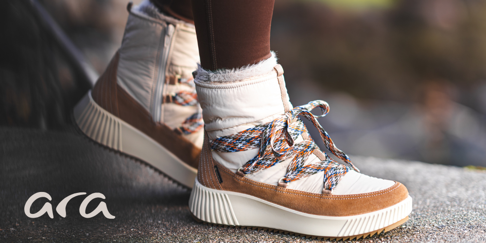 Nouvelle collection automne hiver 2025 chaussures marque Ara Magasins Belgique Liège Grivegnée Ans Namur Eupen