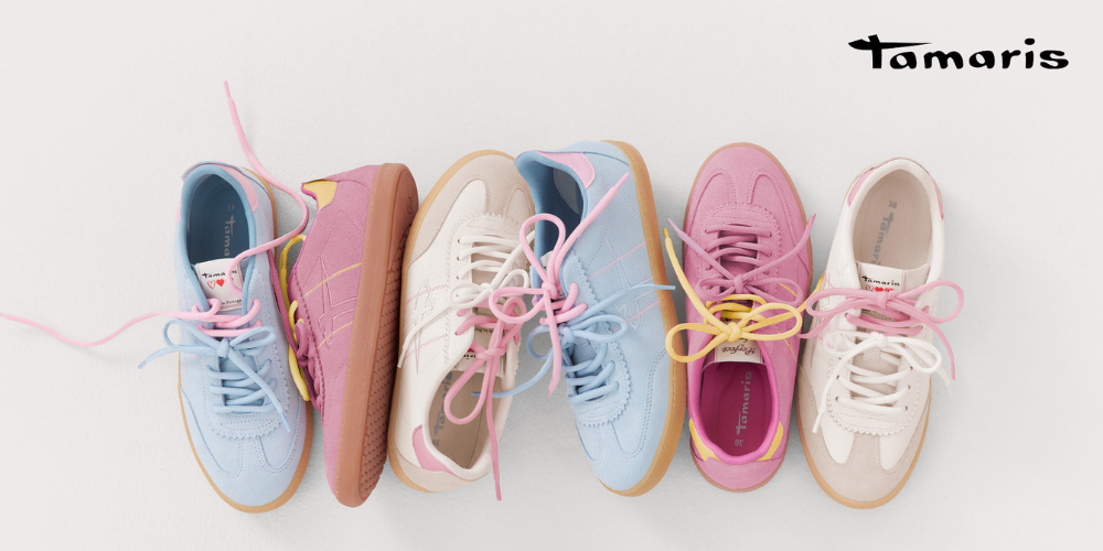 Nouvelle collection printemps été 2026  marque Tamaris Magasins chaussures Marie-Thérèse Jeanmart Belgique Liège Grivegnée Ans Namur Eupen Multimarques