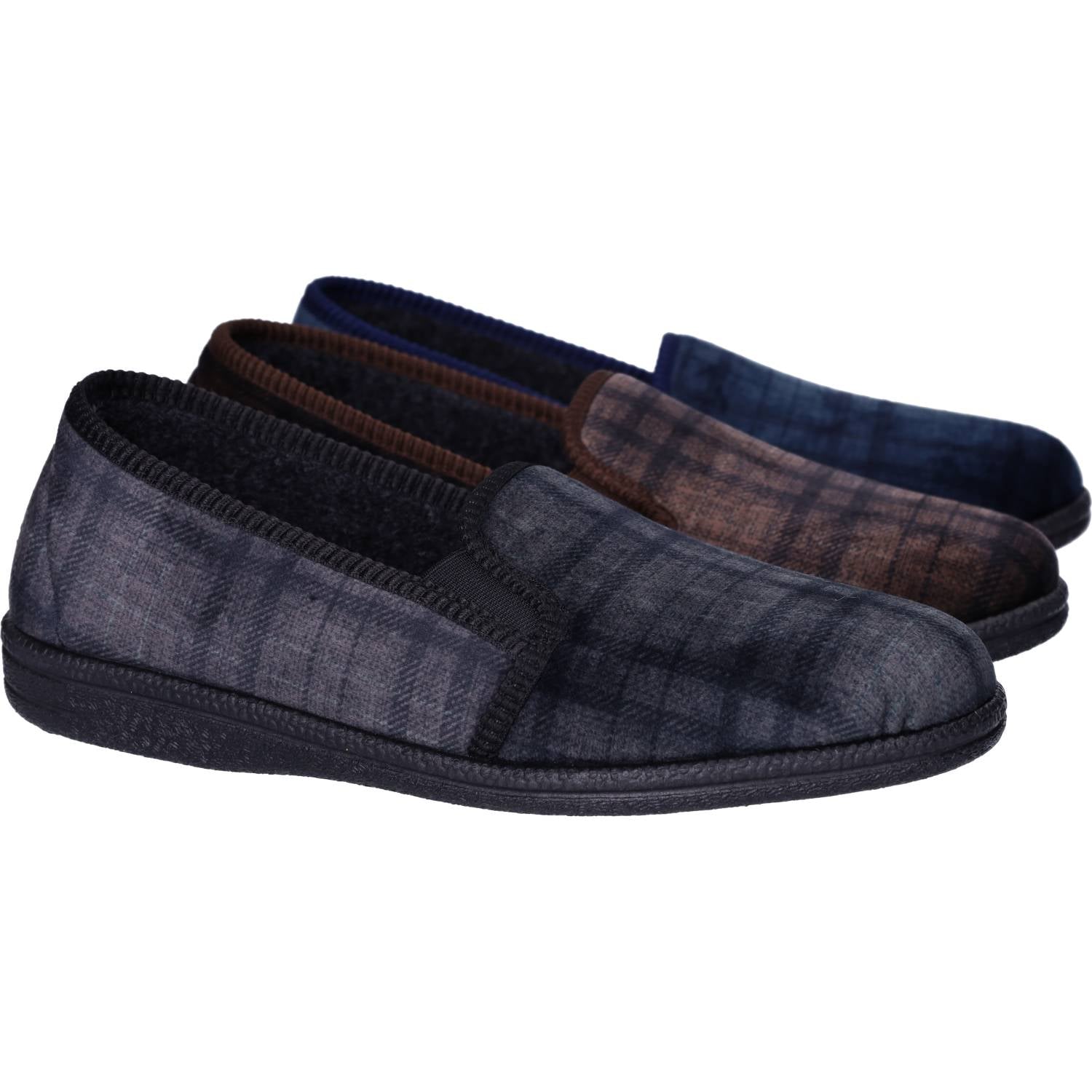 Article CA-141/949 Pantoufles Charen Brunes Nouvelle collection automne hiver 2025 Magasins chaussures Jeanmart Belgique Liège Grivegnée Ans Namur Eupen