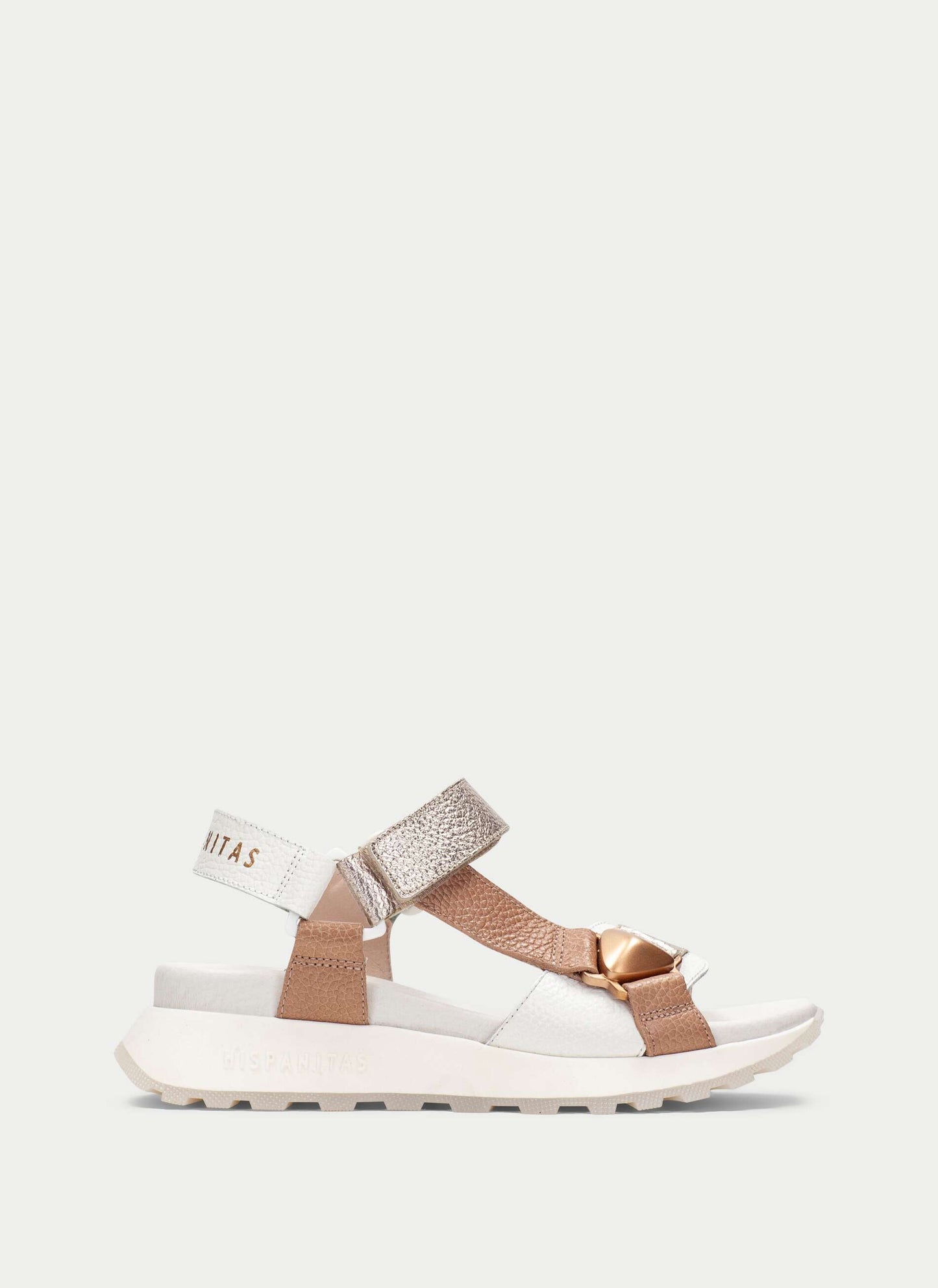 Sandales Ambar Beiges article CHV2648074 Chaussures femmes marque Hispanitas Espagne Nouvelle Collection Printemps/été 2026 Chaussures Jeanmart Magasins Belgique Liege Grivegnée Ans Namur