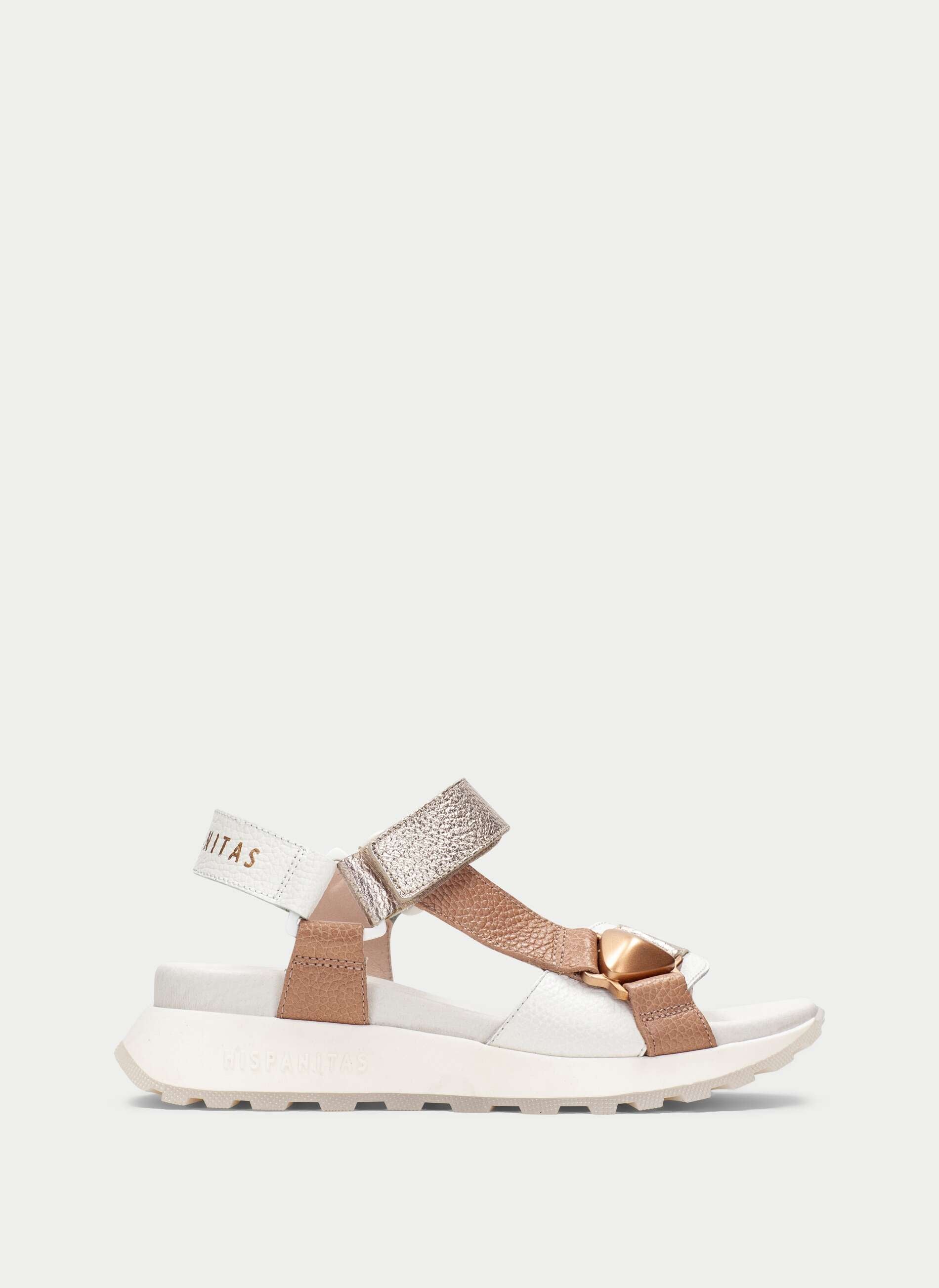 Sandales Ambar Beiges article CHV2648074 Chaussures femmes marque Hispanitas Espagne Nouvelle Collection Printemps/été 2026 Chaussures Jeanmart Magasins Belgique Liege Grivegnée Ans Namur