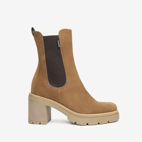 Boots Cesena Camel femmes NeroGiardini France Nouvelle collection automne hiver