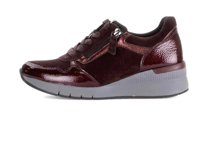 Baskets Boden Bordeaux Chaussures femmes Marque Gabor Nouvelle collection automne hiver 2025 Magasins Belgique Liège Grivegnée Ans Namur