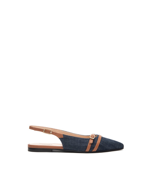 Ballerines Grecia Bleus Article 1512362 Marque Italie NeroGiardini Chaussures Cuir Femmes Magasins France Nouvelle Collection Printemps été 2025