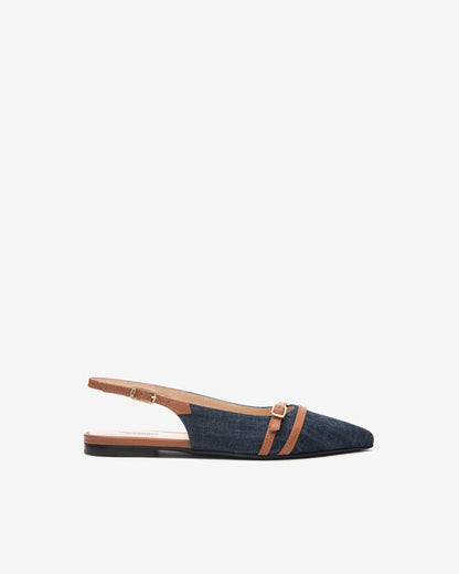 Grecia Blauwe Ballerina's