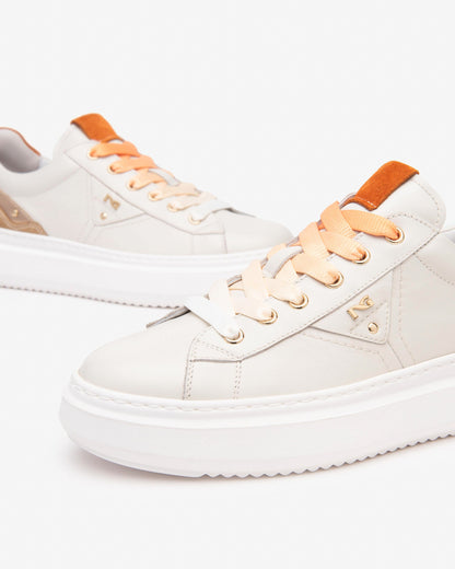 Witte Poaz-sneakers