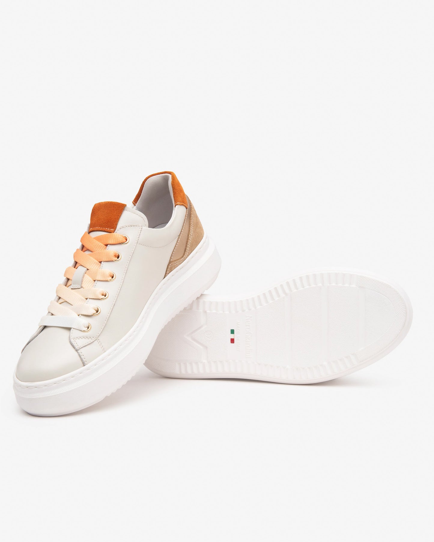 Witte Poaz-sneakers