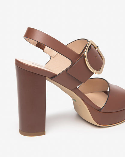 Zancudo Bruine Sandalen
