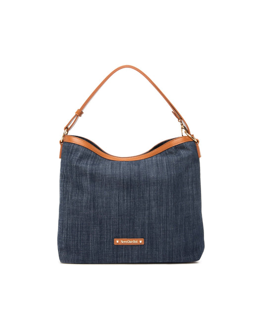 Sac Pochon Bleu Article 543906 Marque Italie NeroGiardini Sac Cuir Femmes Magasins France Nouvelle Collection Printemps été 2025