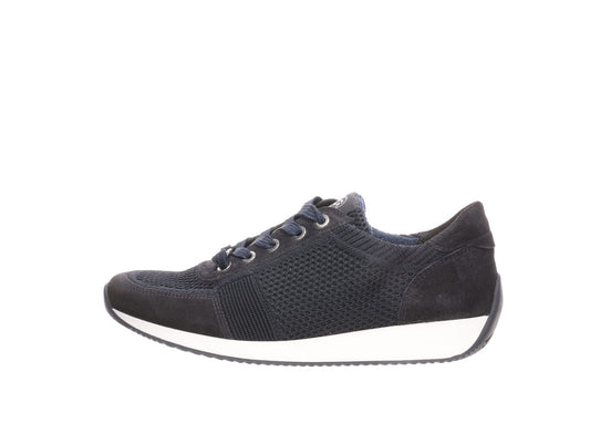 Baskets Méloé Bleues Chaussures femmes Marque Ara Nouvelle collection printemps été 2024 Magasins chaussures Belgique Liège Grivegnée Ans Namur