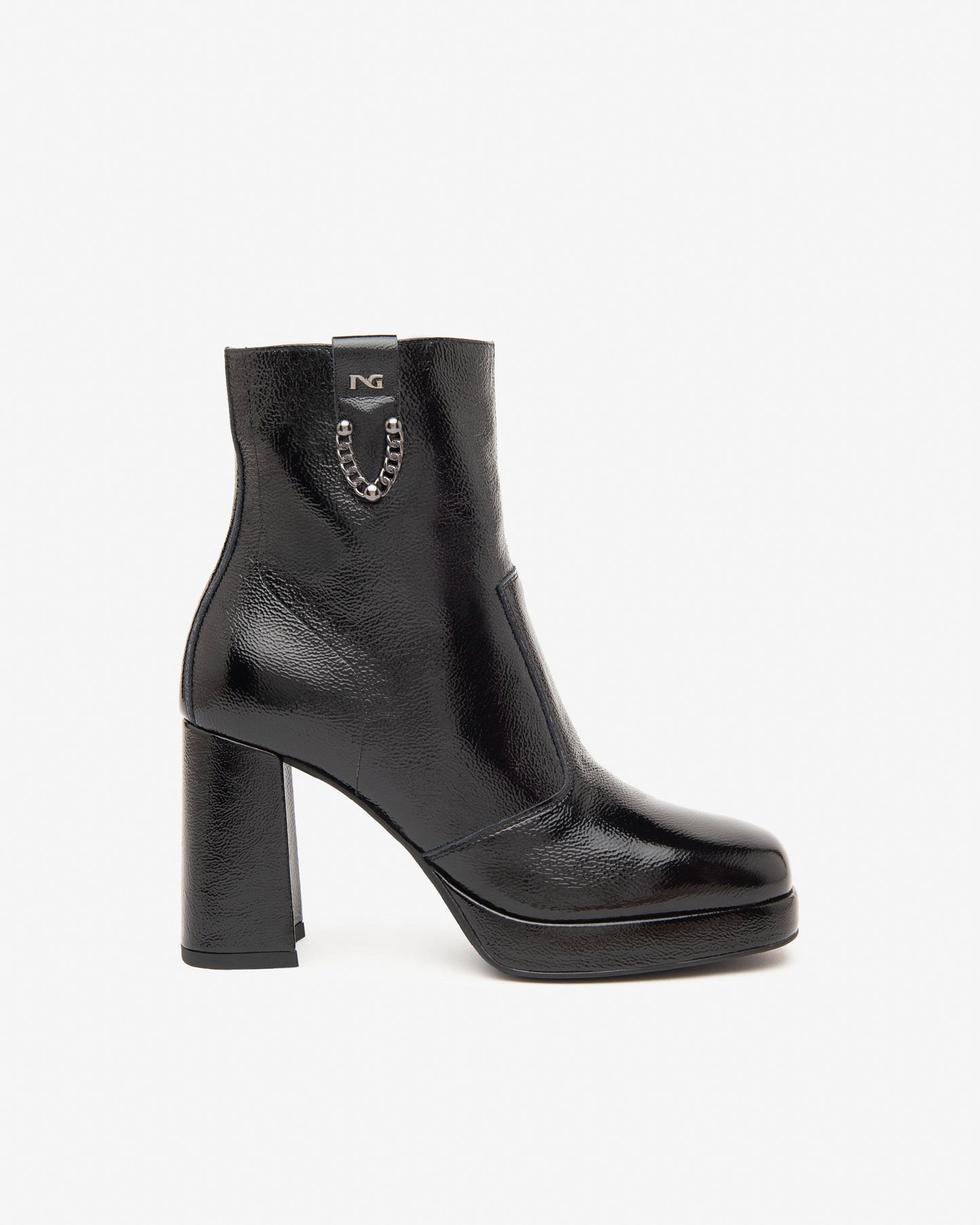 Schwarze Limettier-Stiefel