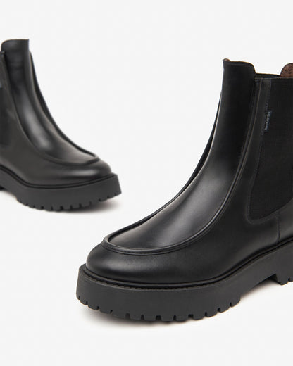 Schwarze Pacanier-Stiefel