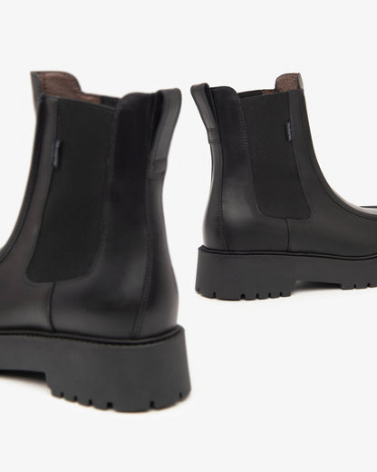 Schwarze Pacanier-Stiefel