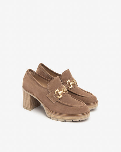 Mokassins „Carica“ in Taupe