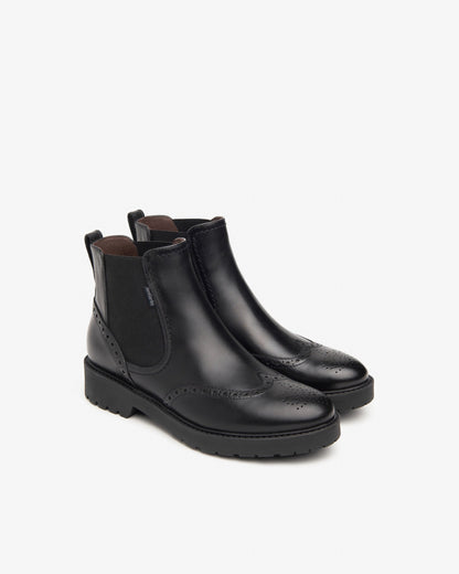 Schwarze Persimmon-Stiefel