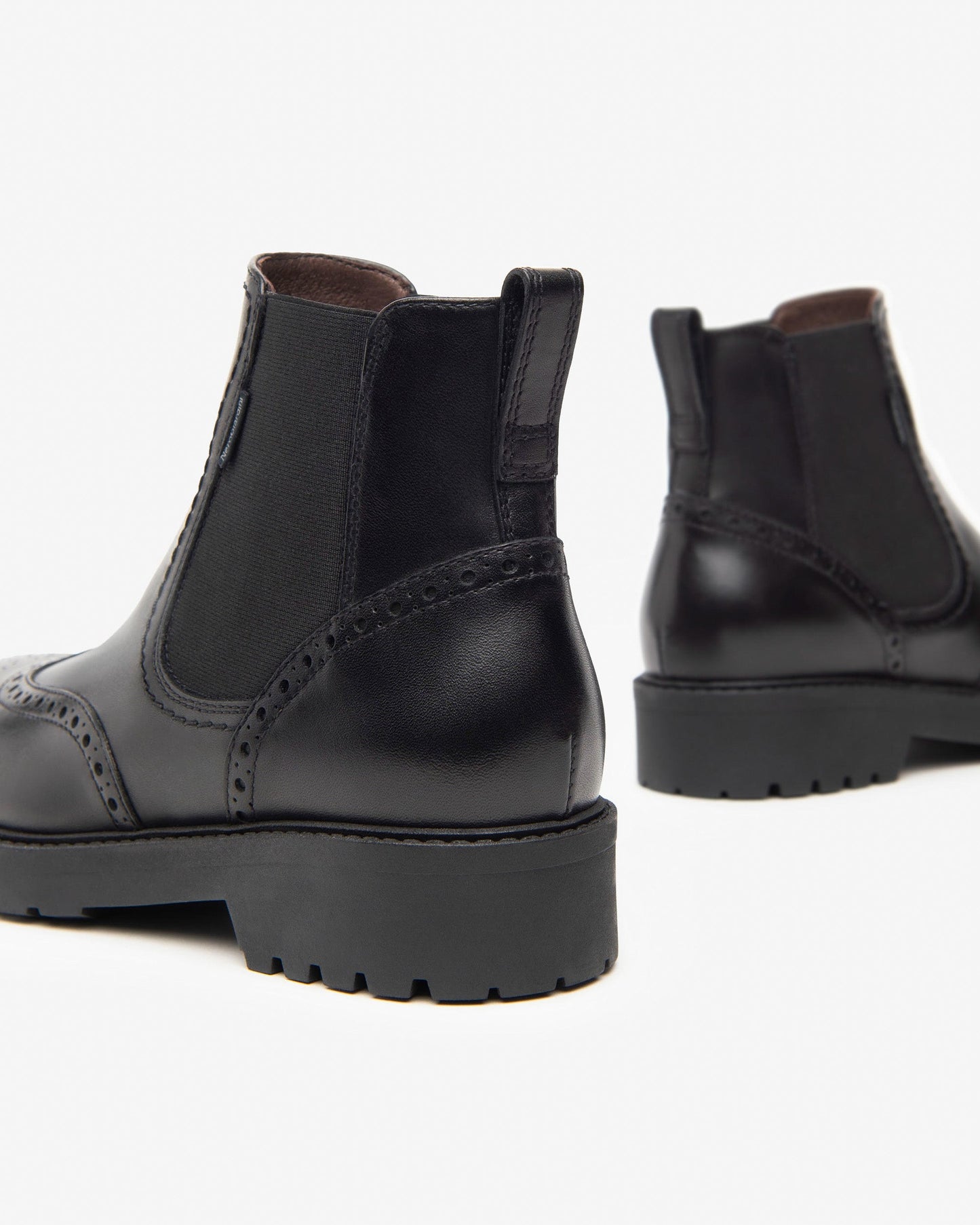 Schwarze Persimmon-Stiefel