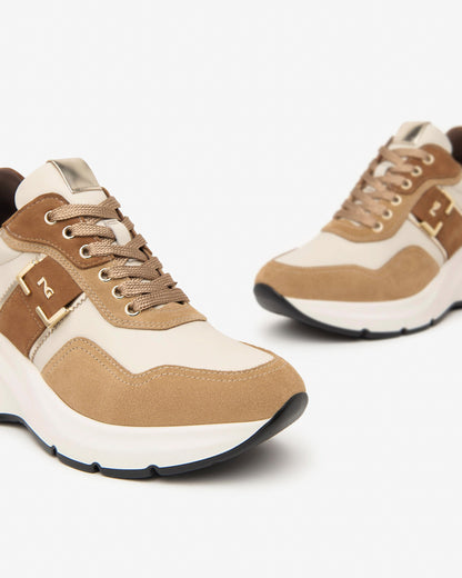 Sneaker „Morus“ in Kamel