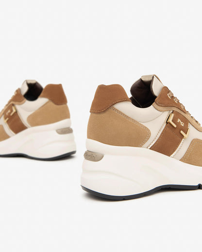Sneaker „Morus“ in Kamel