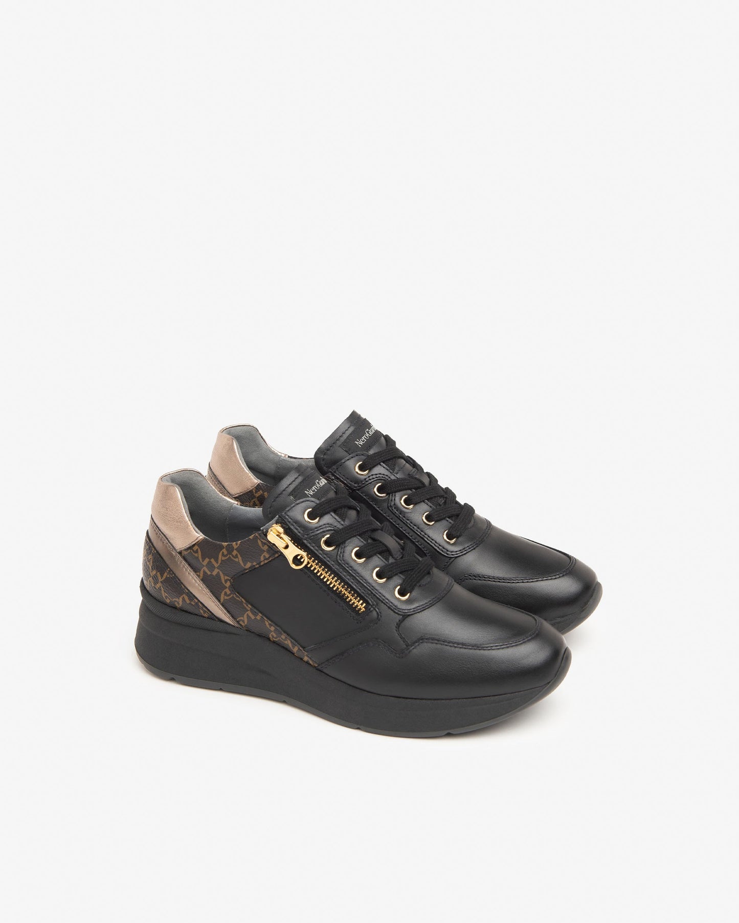 Zwarte Oléa-sneakers