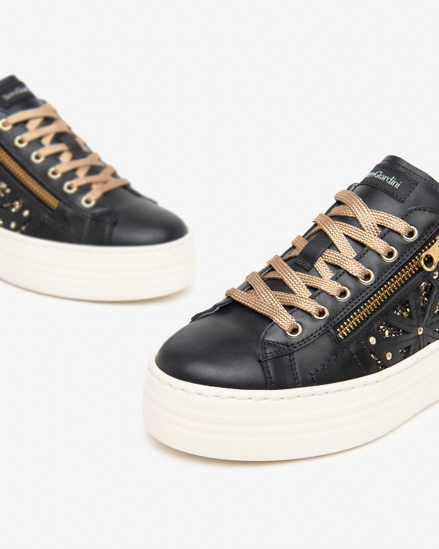Schwarze Communis-Sneakers