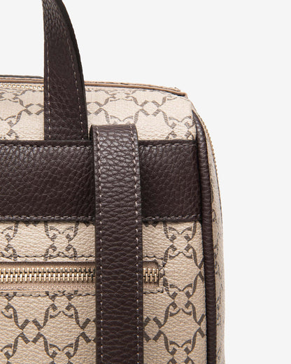 Beiger Rucksack