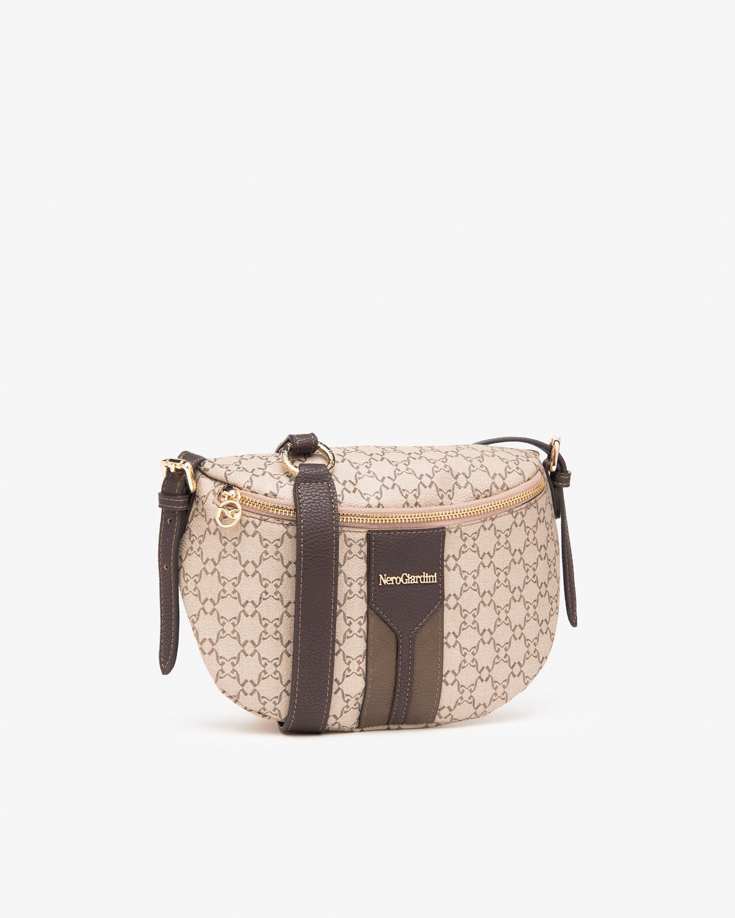 Kombinierte Gürteltasche in Beige