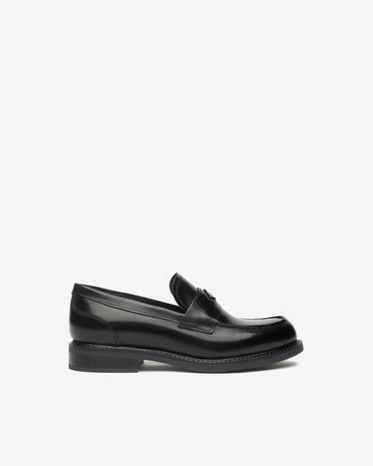 Mocassins Hillerod Noirs article 513960 Chaussures femmes Marque NeroGiardini Italie Cuir Nouvelle collection automne hiver 2025 Magasins France