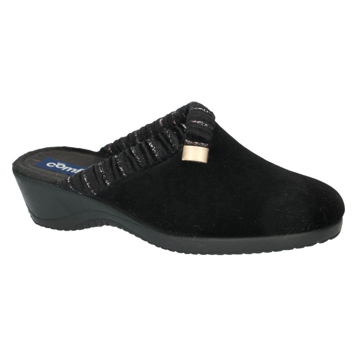 Pantoufles Bord Noires Nouvelle collection automne hiver 2025 Chaussures femmes Magasins Jeanmart Belgique Liege Grivegnee Ans Namur Eupen