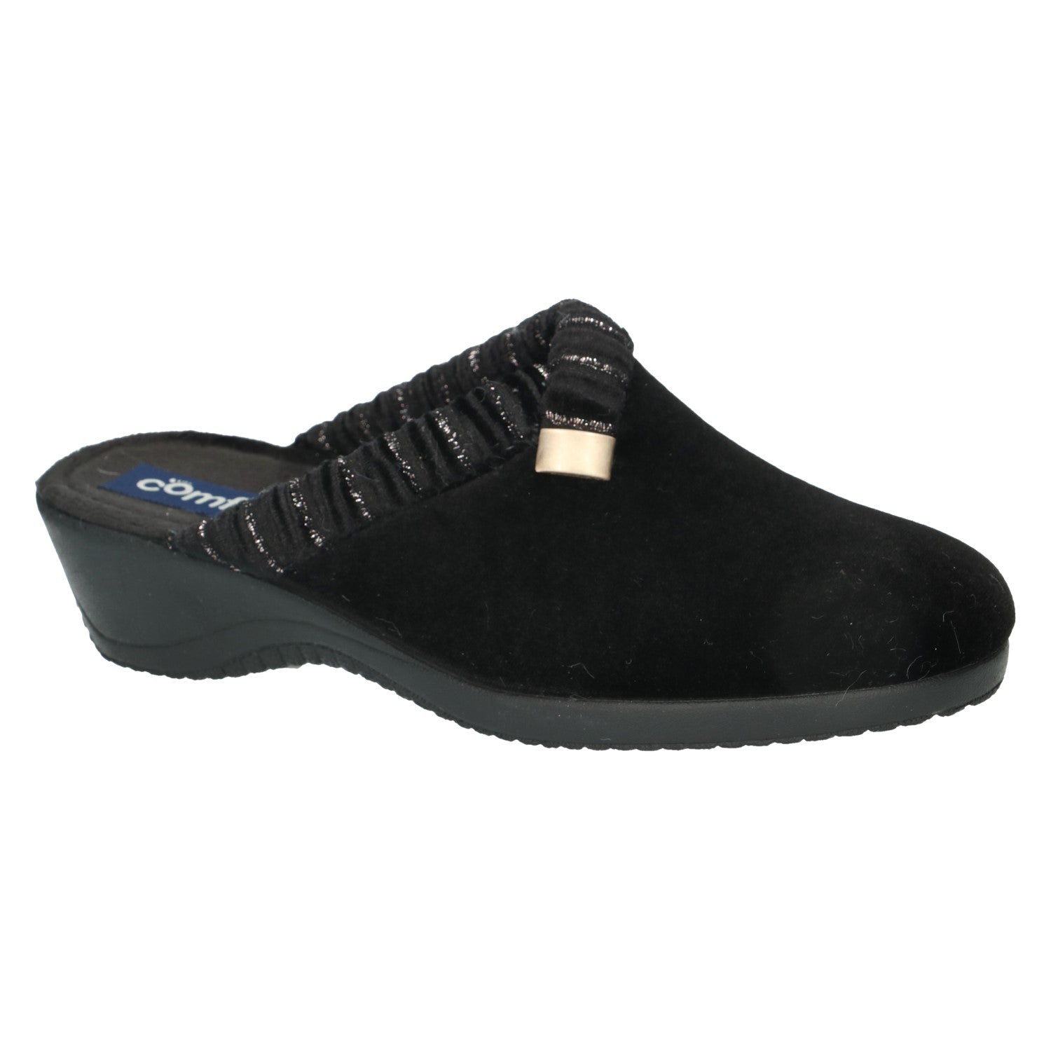 Pantoufles Bord Noires Nouvelle collection automne hiver 2025 Chaussures femmes Magasins Jeanmart Belgique Liege Grivegnee Ans Namur Eupen