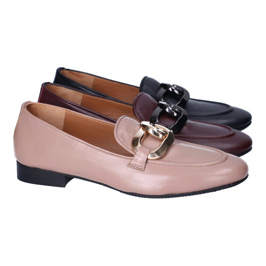 Mocassins Naïma Bordeaux